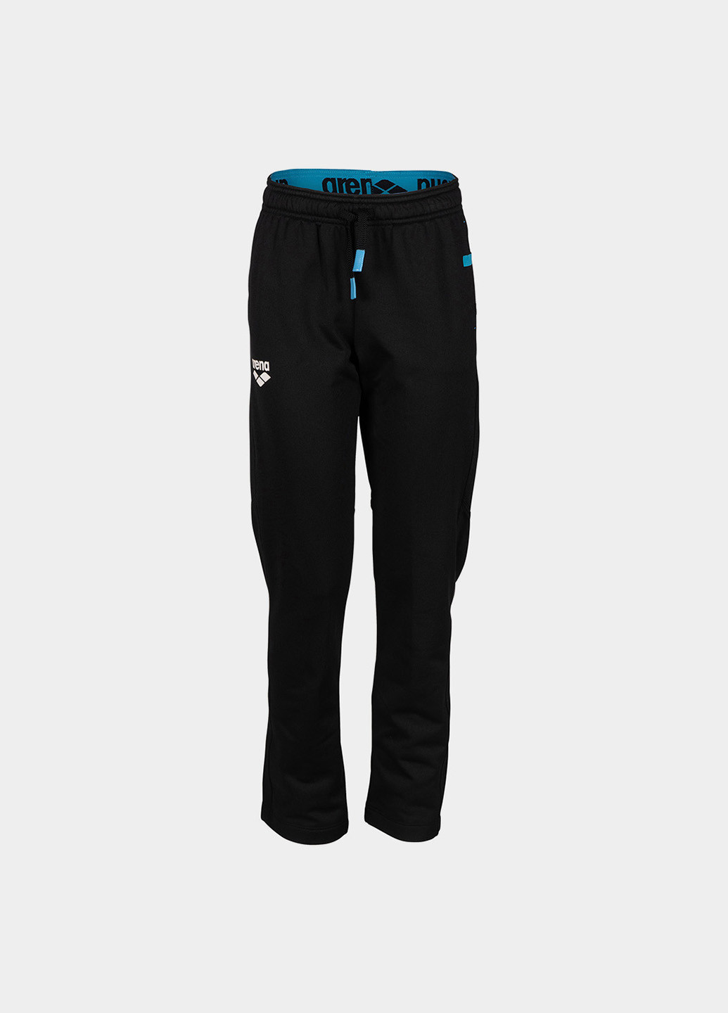 Черные спортивные демисезонные прямые брюки Arena
