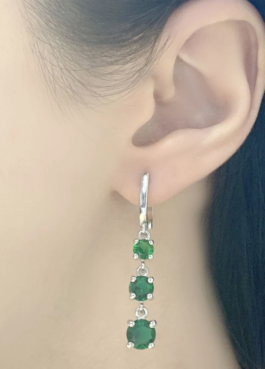 Серьги Silver Flame (152533145)