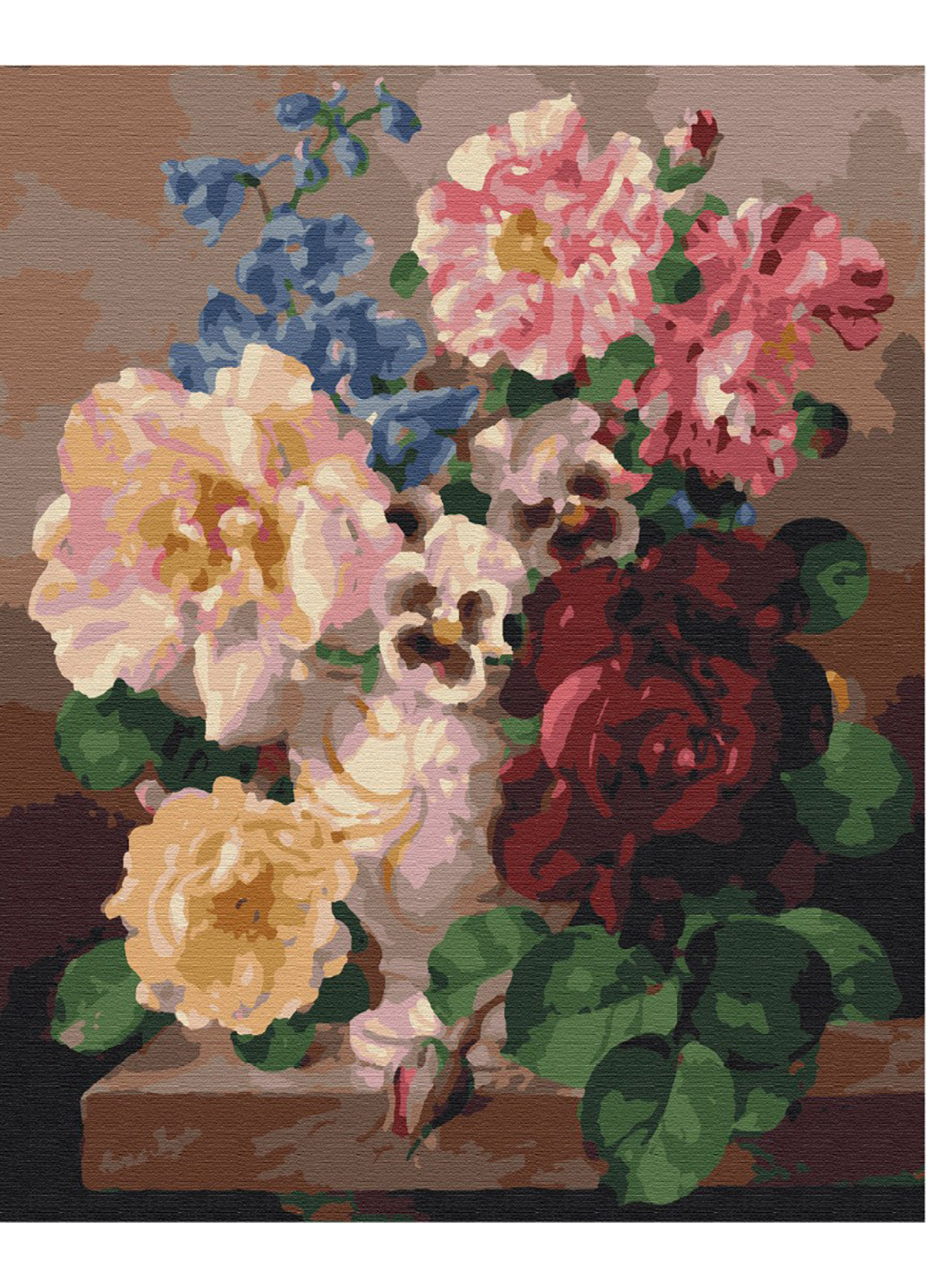 Картина по номерам "Пышный натюрморт" 40х50 см Brushme (216134964)