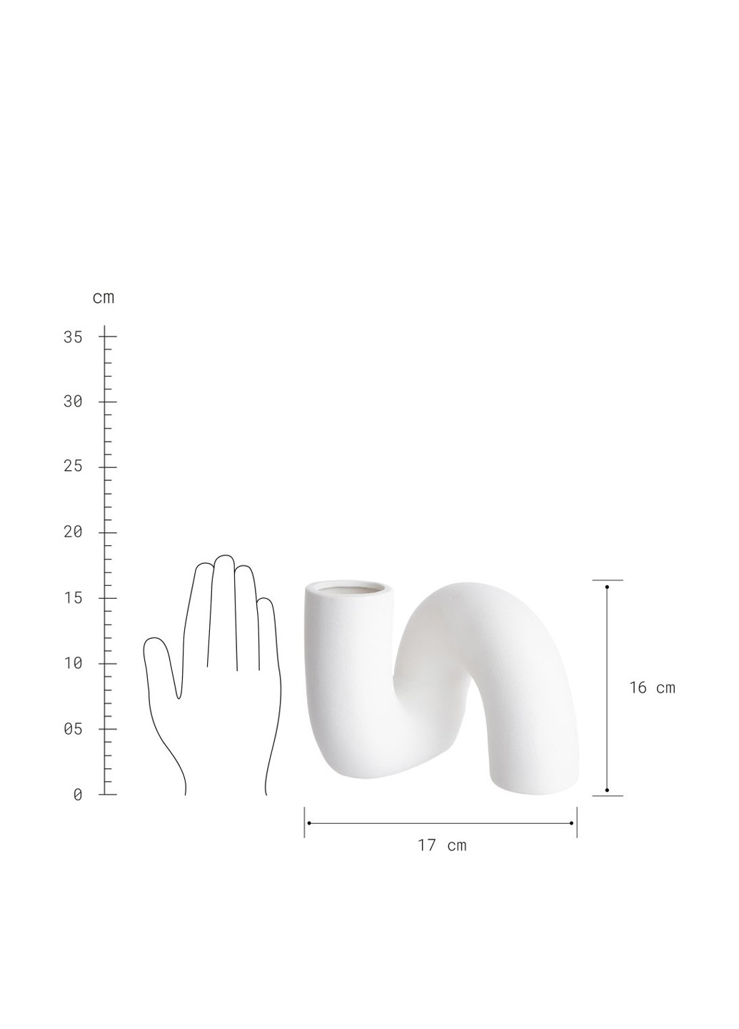 Ваза, 16 см Butlers (301106599)