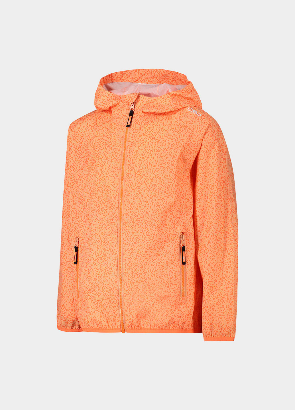 Помаранчева демісезонна вітровка CMP G JACKET RAIN FIX HOOD