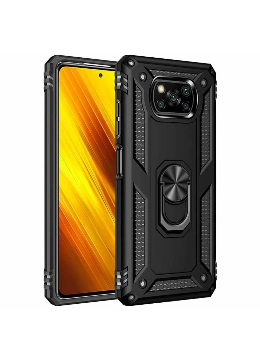 Чехол для мобильного телефона Military Xiaomi Poco X3 Black (705643) BeCover (252569909)