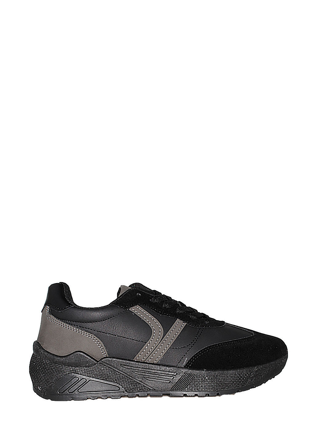 Черные демисезонные кроссовки u1076 black Jomix