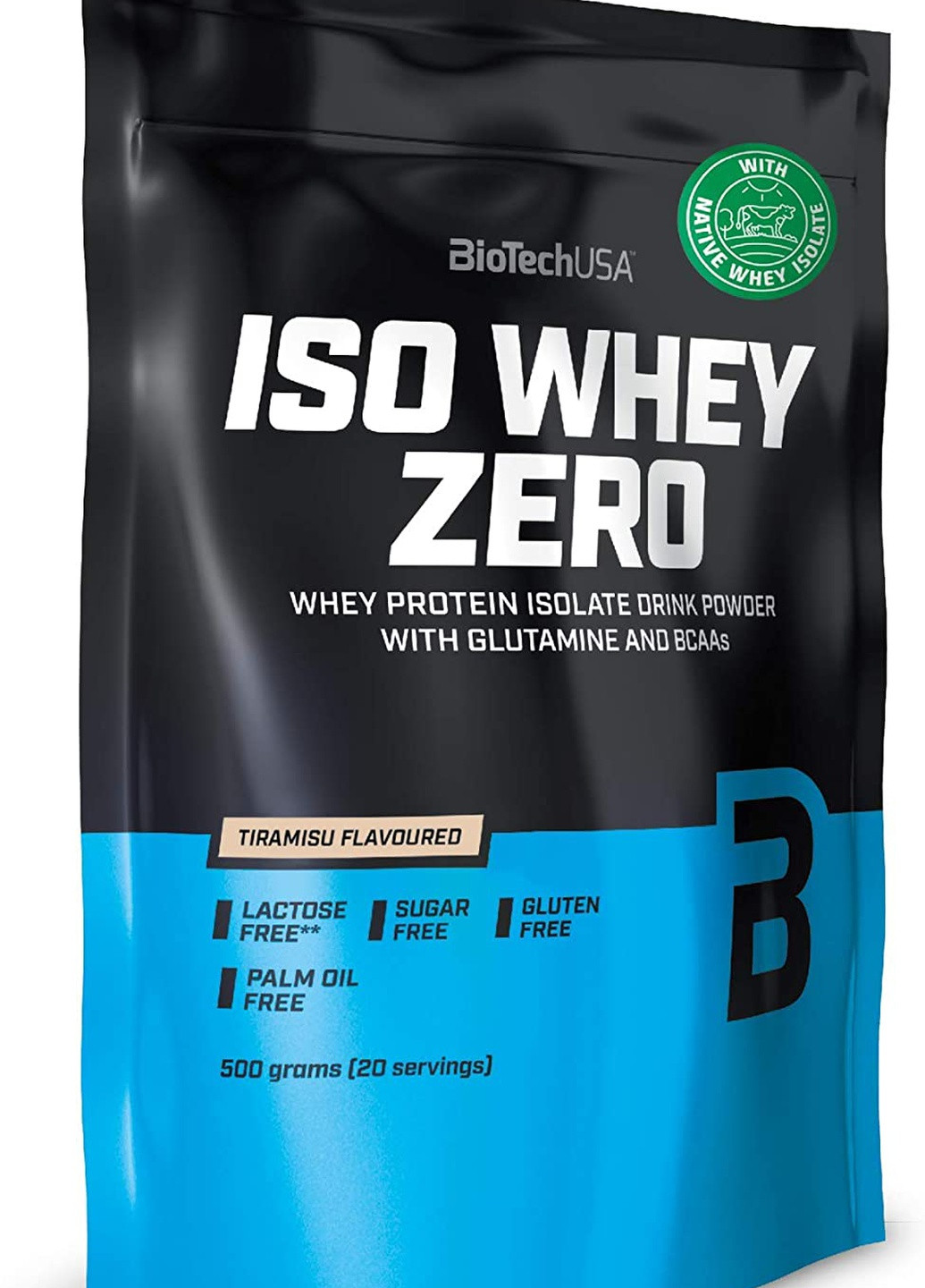 Протеин Iso Whey Zero 500 g (Tiramisu) Biotech (254953055)