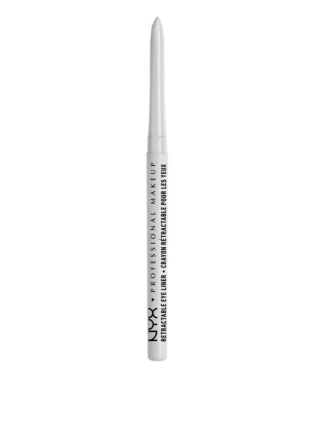 Олівець для очей автоматичний Retractable Mechanical Eye Liner White, 0,3 г NYX Professional Makeup (75098428)