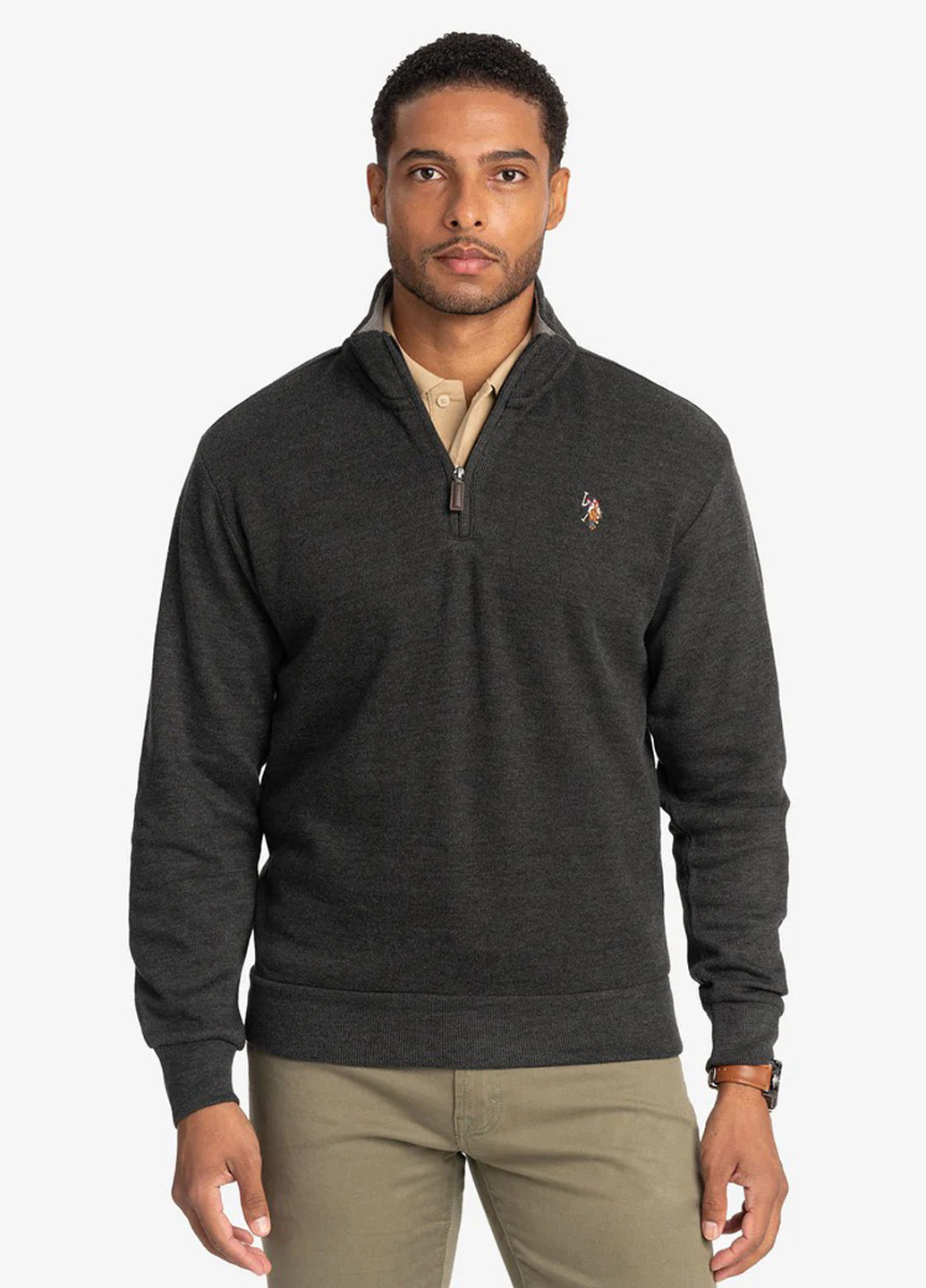 Темно-сірий демісезонний светр U.S. Polo Assn.