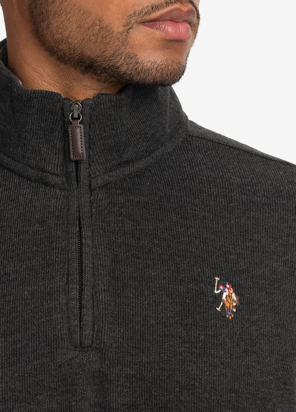 Темно-сірий демісезонний светр U.S. Polo Assn.