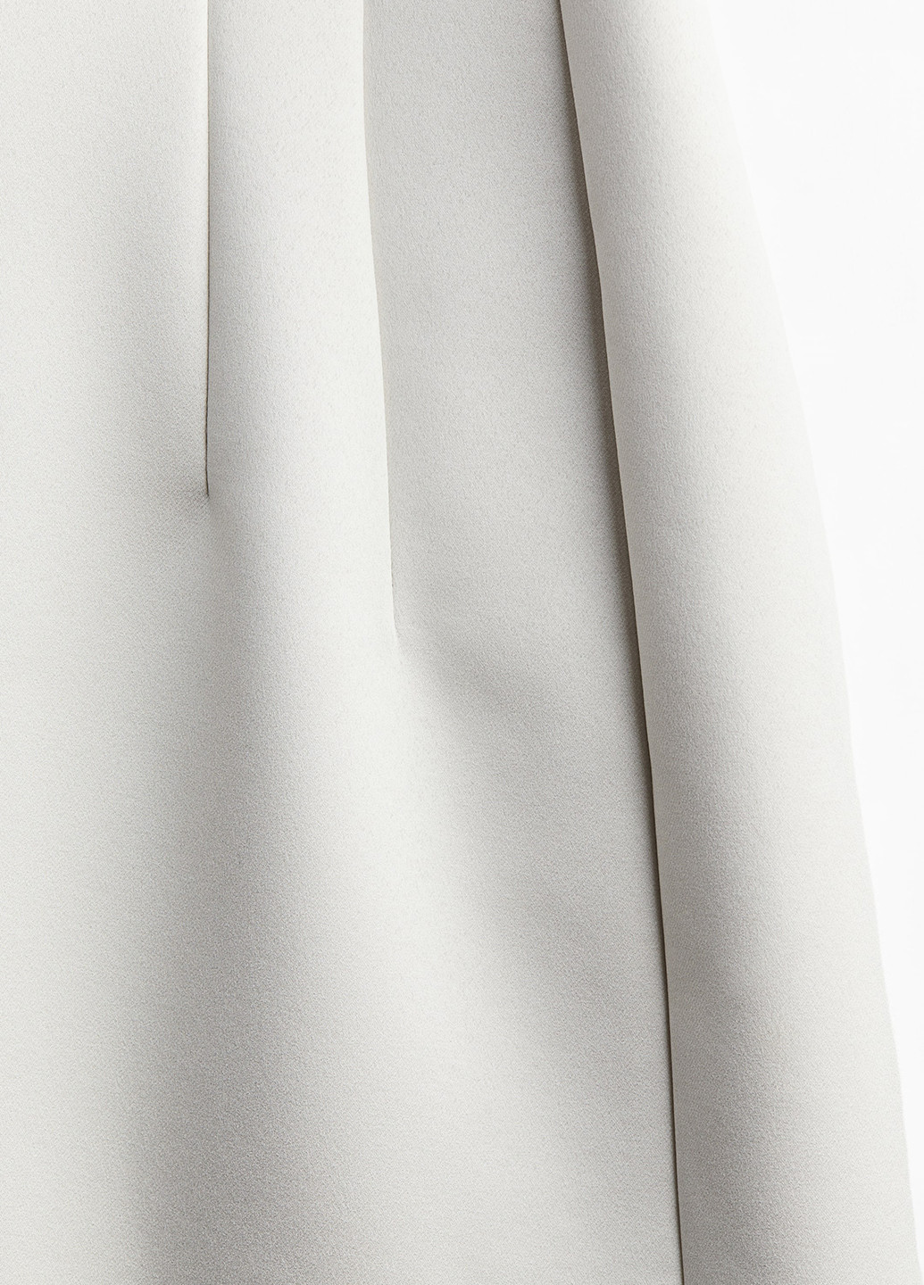 Серебристое коктейльное платье платье-футболка H&M однотонное