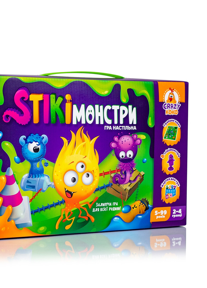 Гра настільна "Стікімонстри" VT8055-35 (укр) Vladi toys (255918008)
