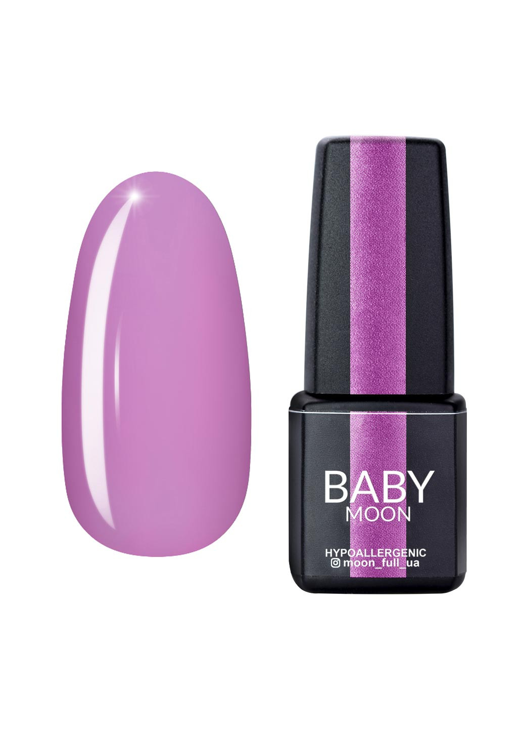 Гель лак BABY Lilac Train Gel polish, 6 мл№008 розово-сиреневый Moon (251422072)