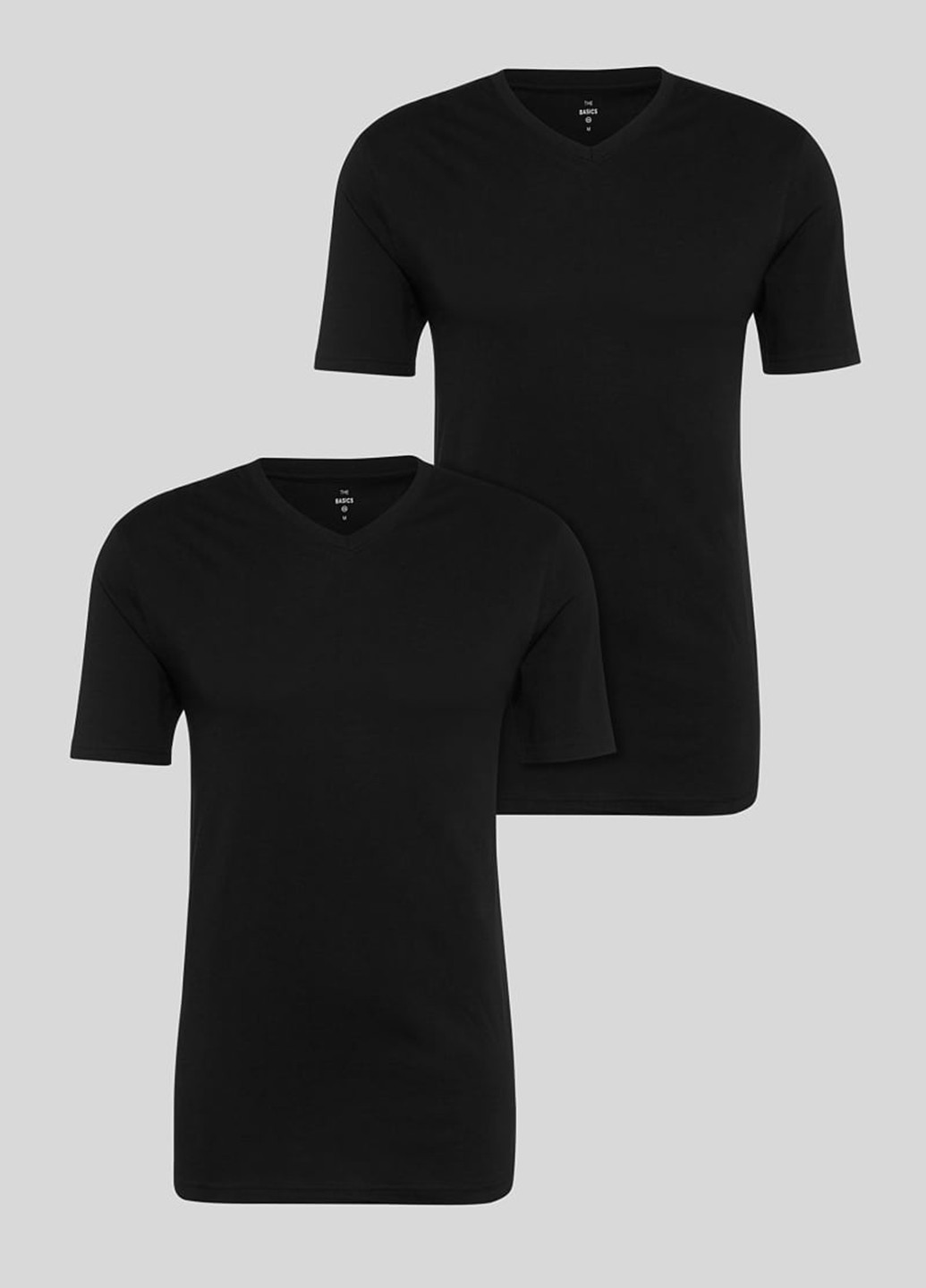 Чорна футболка (2 шт.) з коротким рукавом C&A