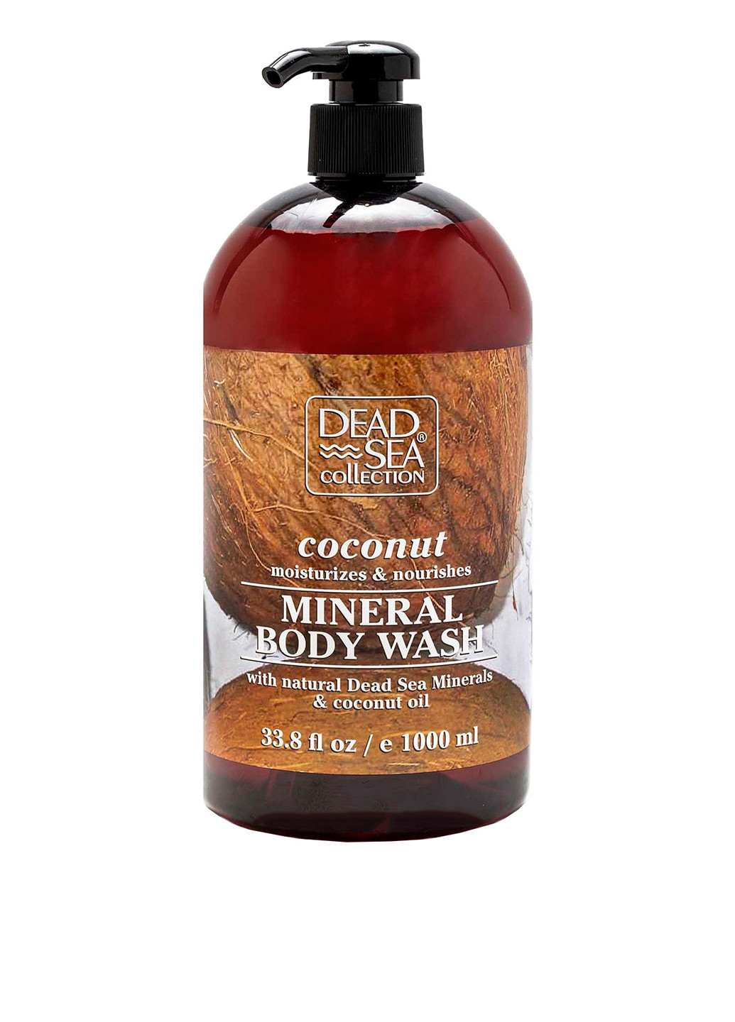 Гель для душа с минералами Мертвого моря и маслом кокоса, 1000 мл Dead Sea Collection (160737976)