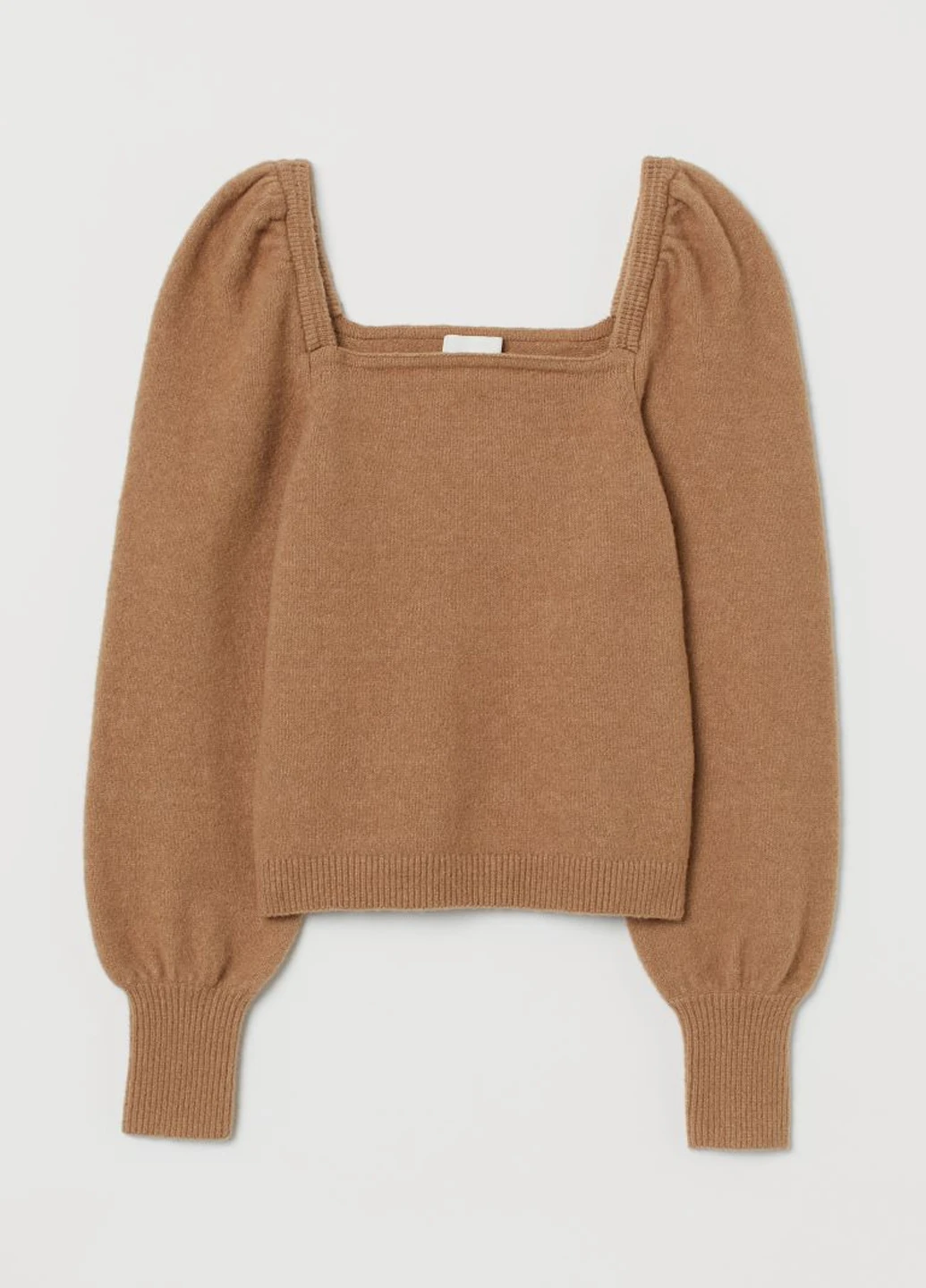 Бежевый демисезонный свитер H&M