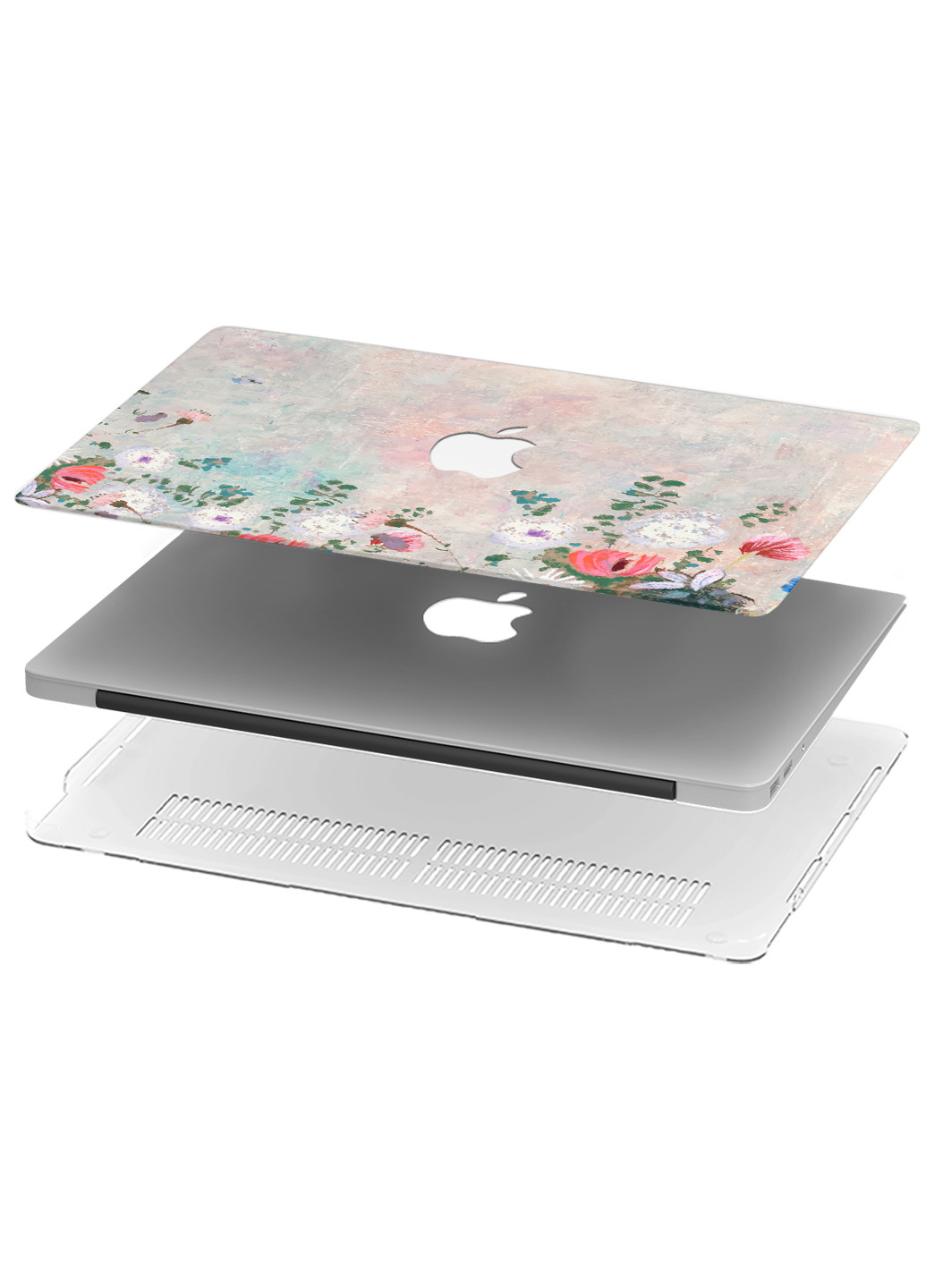 Чохол пластиковий для Apple MacBook Pro Retina 13 A1502 / А1425 Польові квіти (6352-2754) MobiPrint (219124721)
