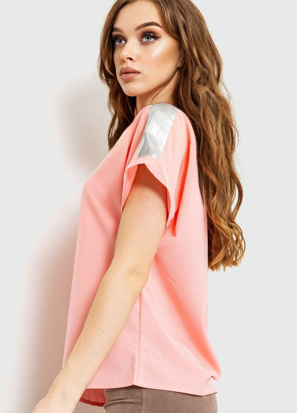 Розовая летняя блуза Ager