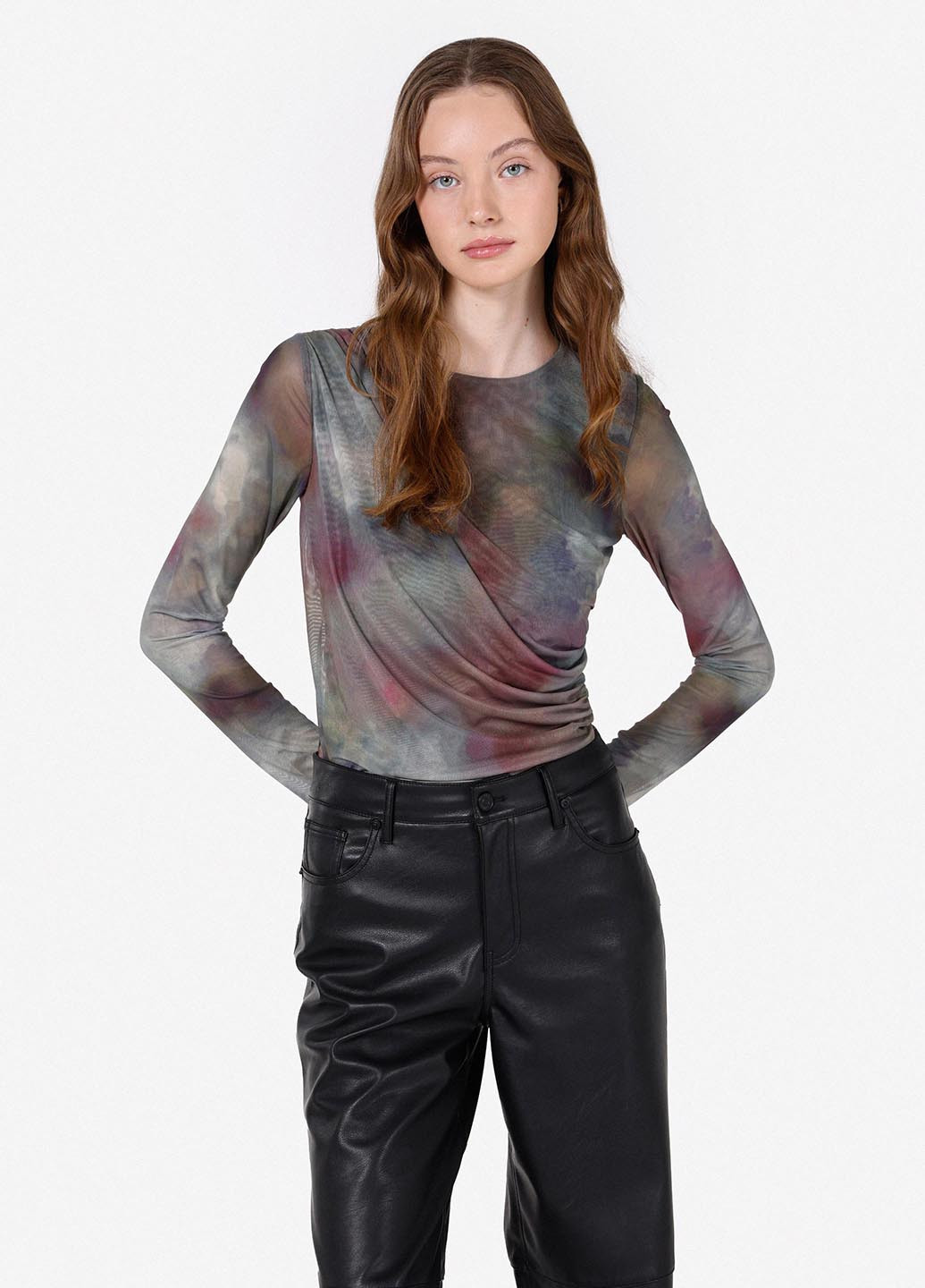 Комбінована блуза Colin's