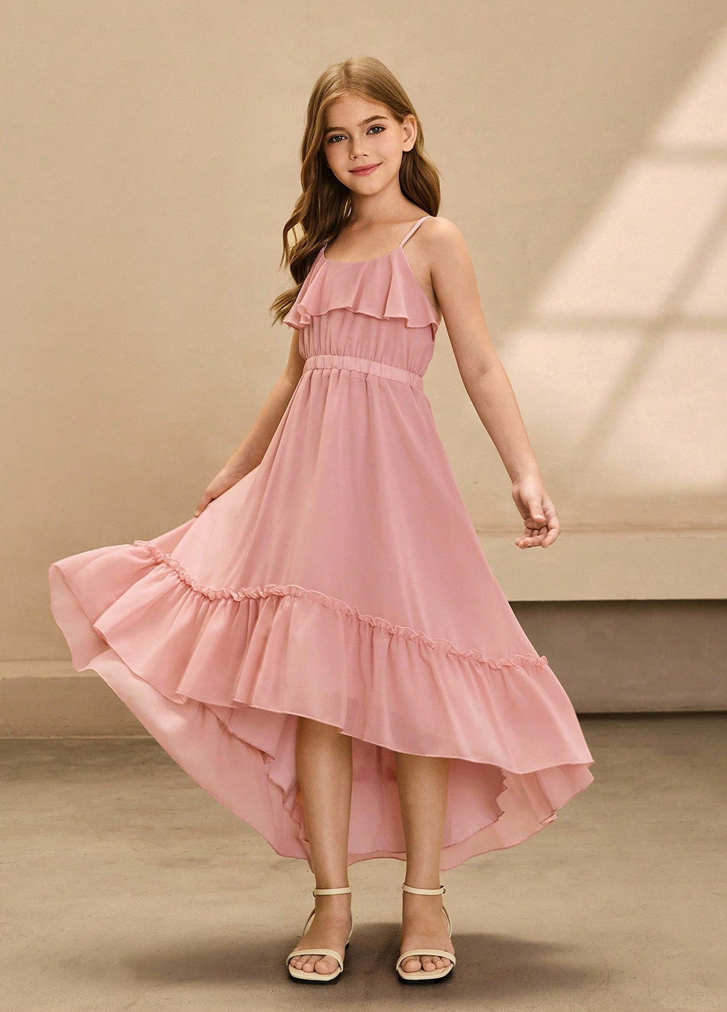 Світло-рожева сукня SHEIN (367802933)