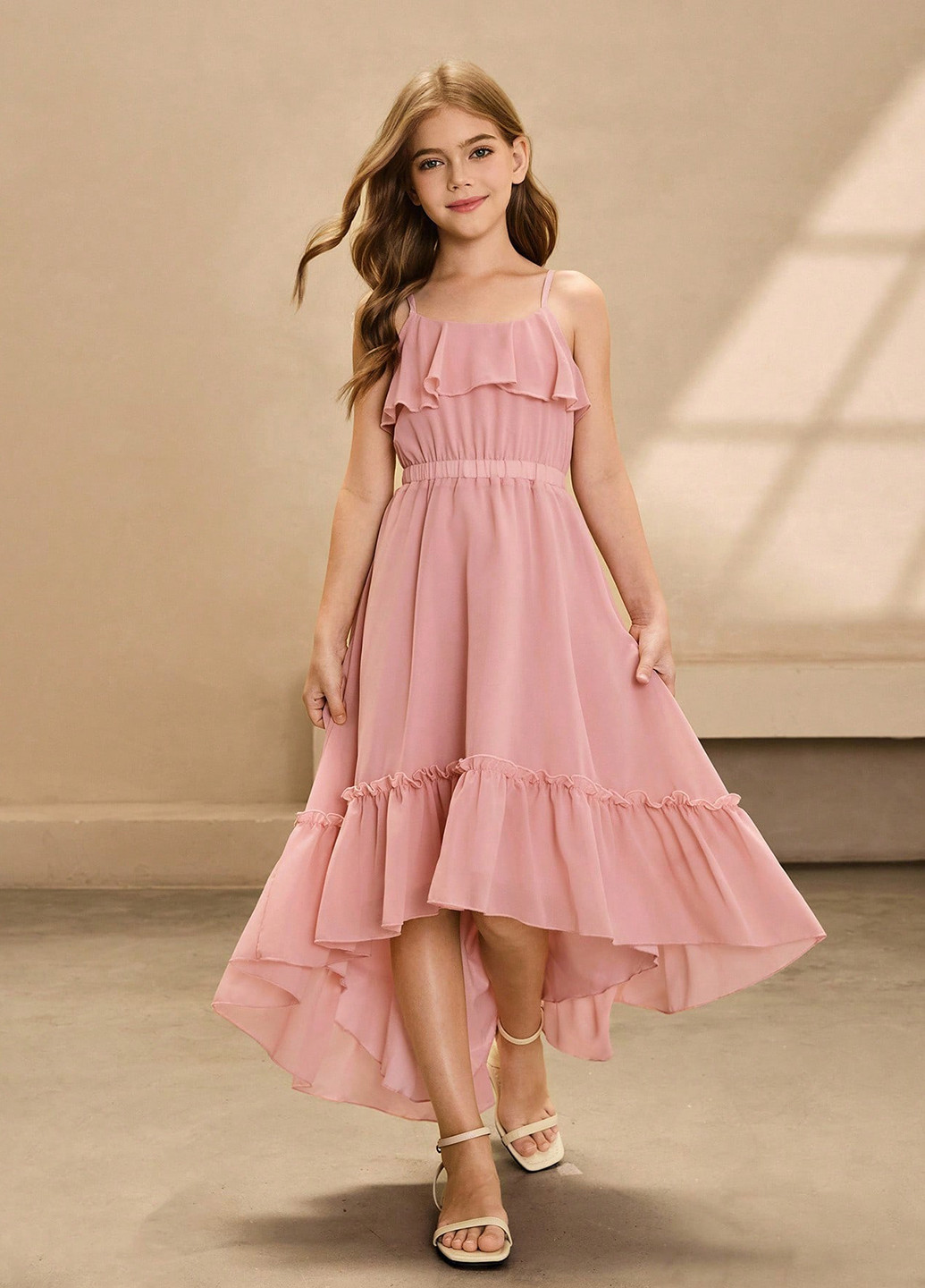 Світло-рожева сукня SHEIN (367802933)