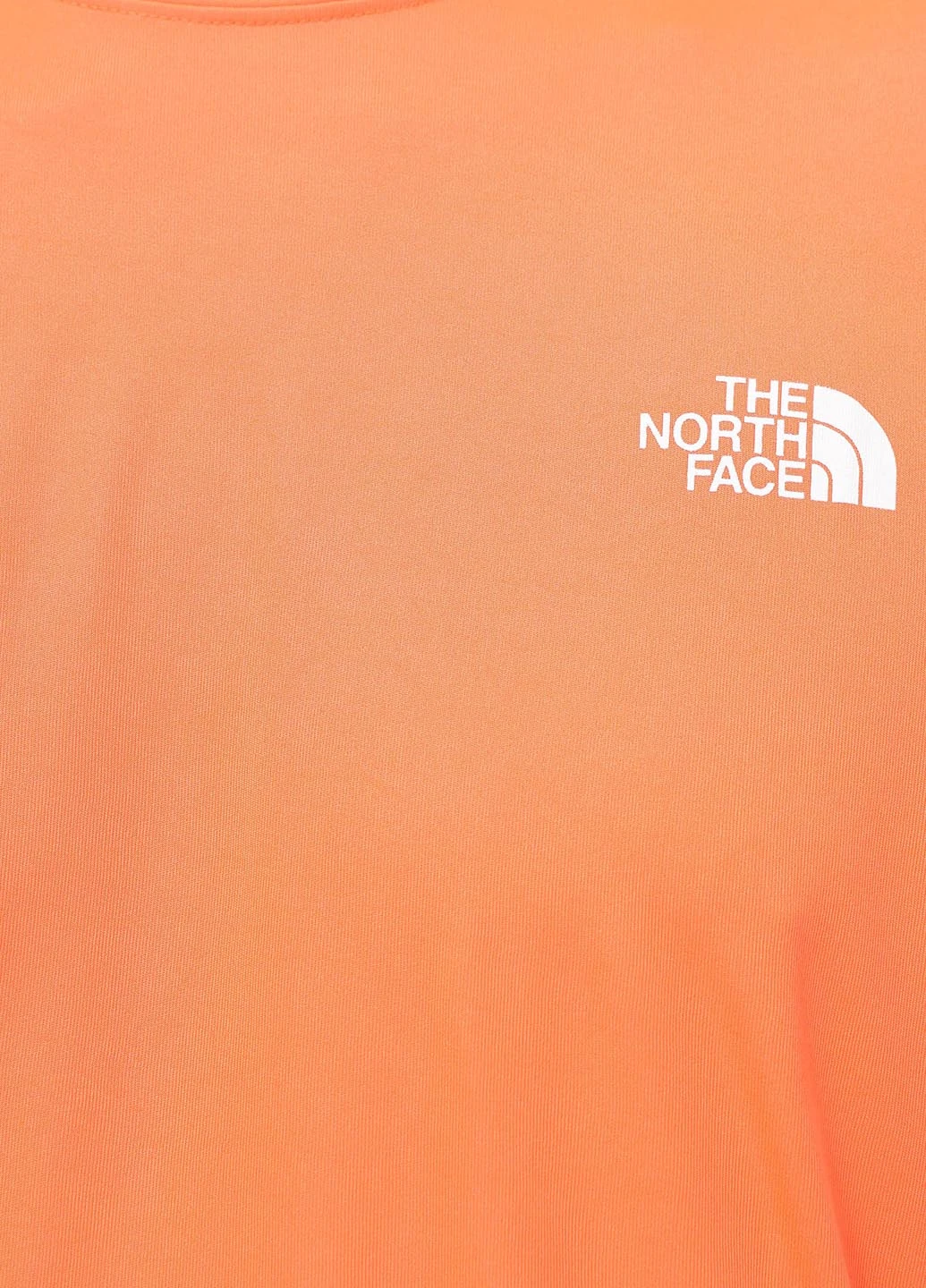 Оранжевая футболка The North Face