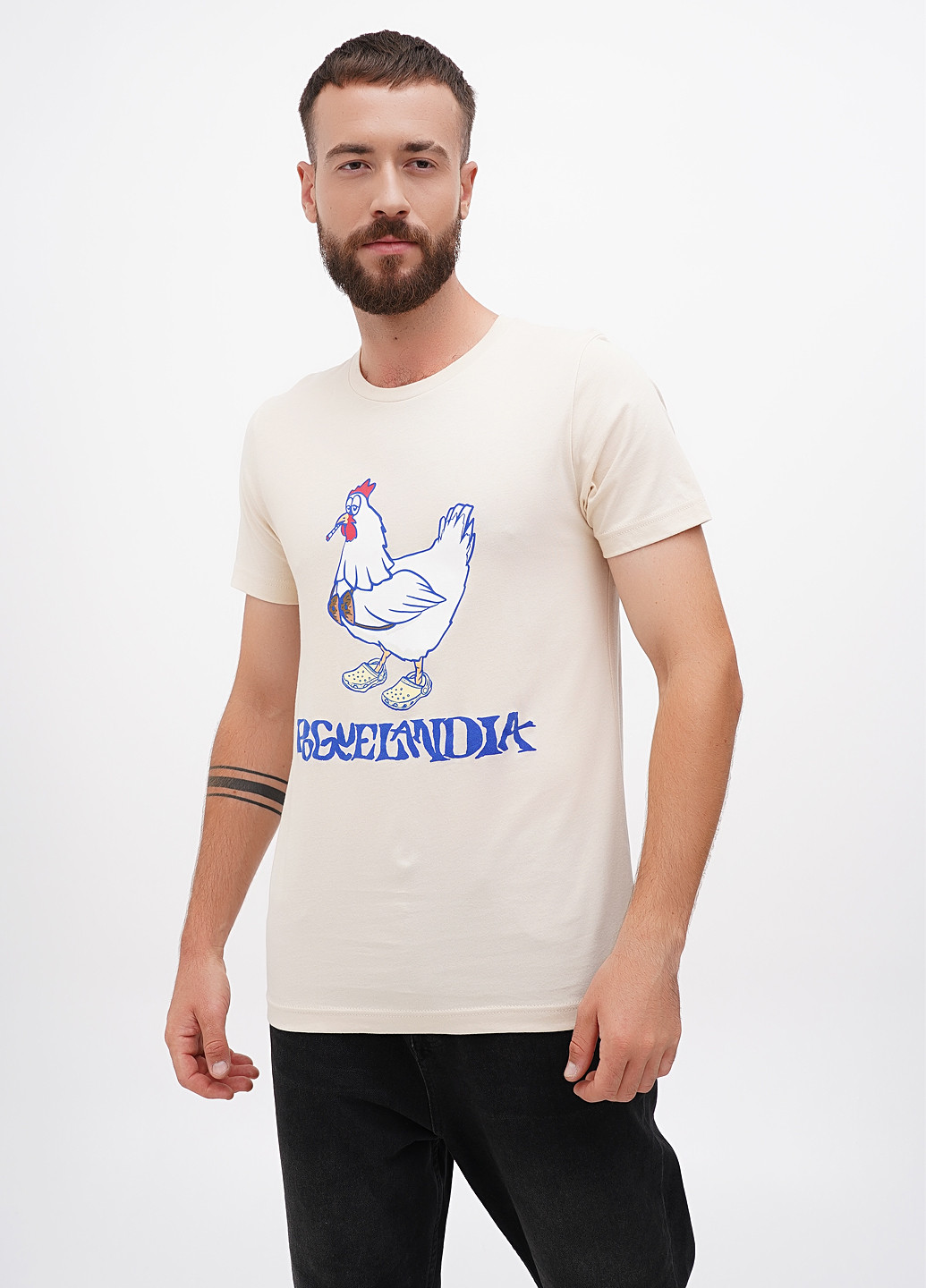 Бежева футболка Canvas