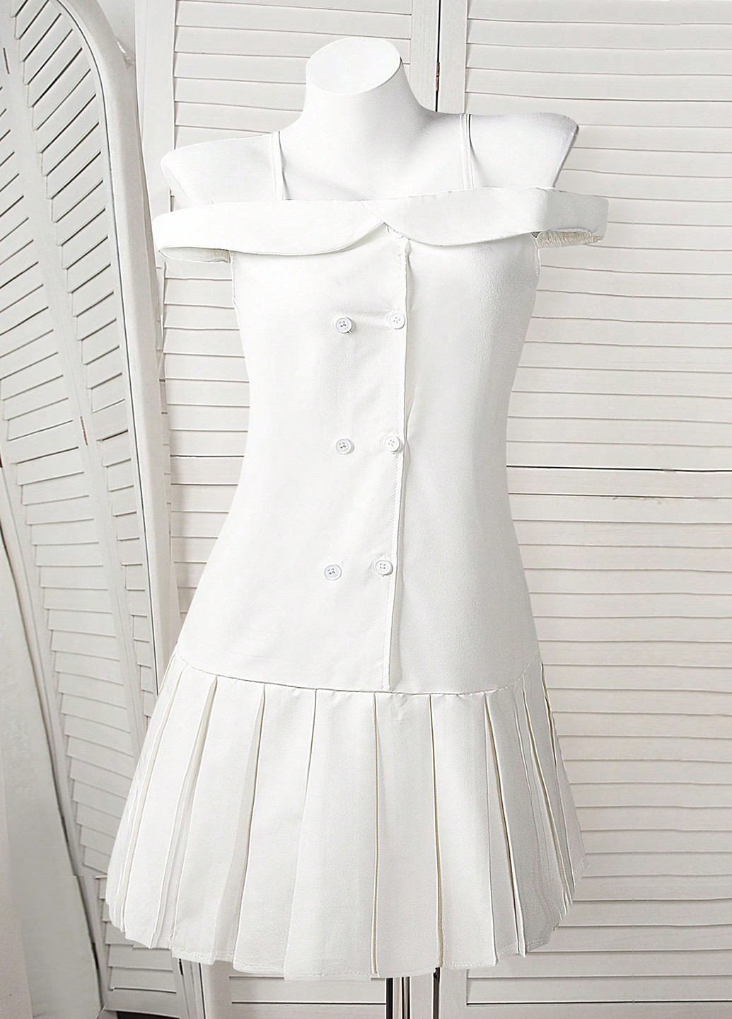 Белое платье SHEIN (365769919)