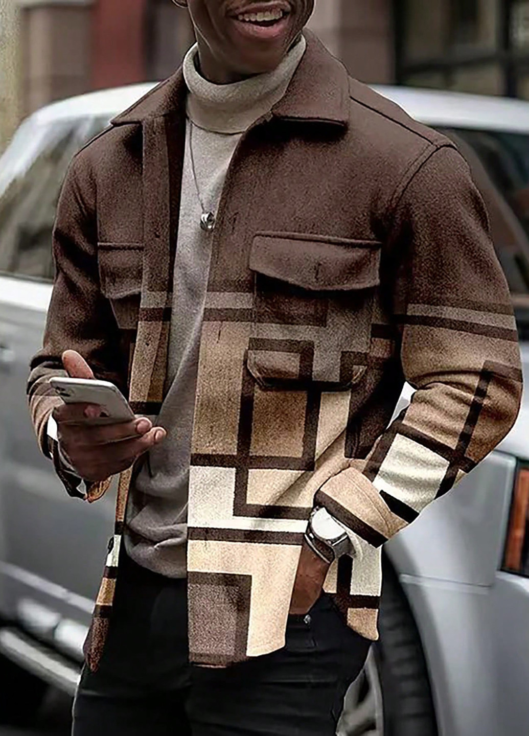 Куртка-рубашка SHEIN (367018425)