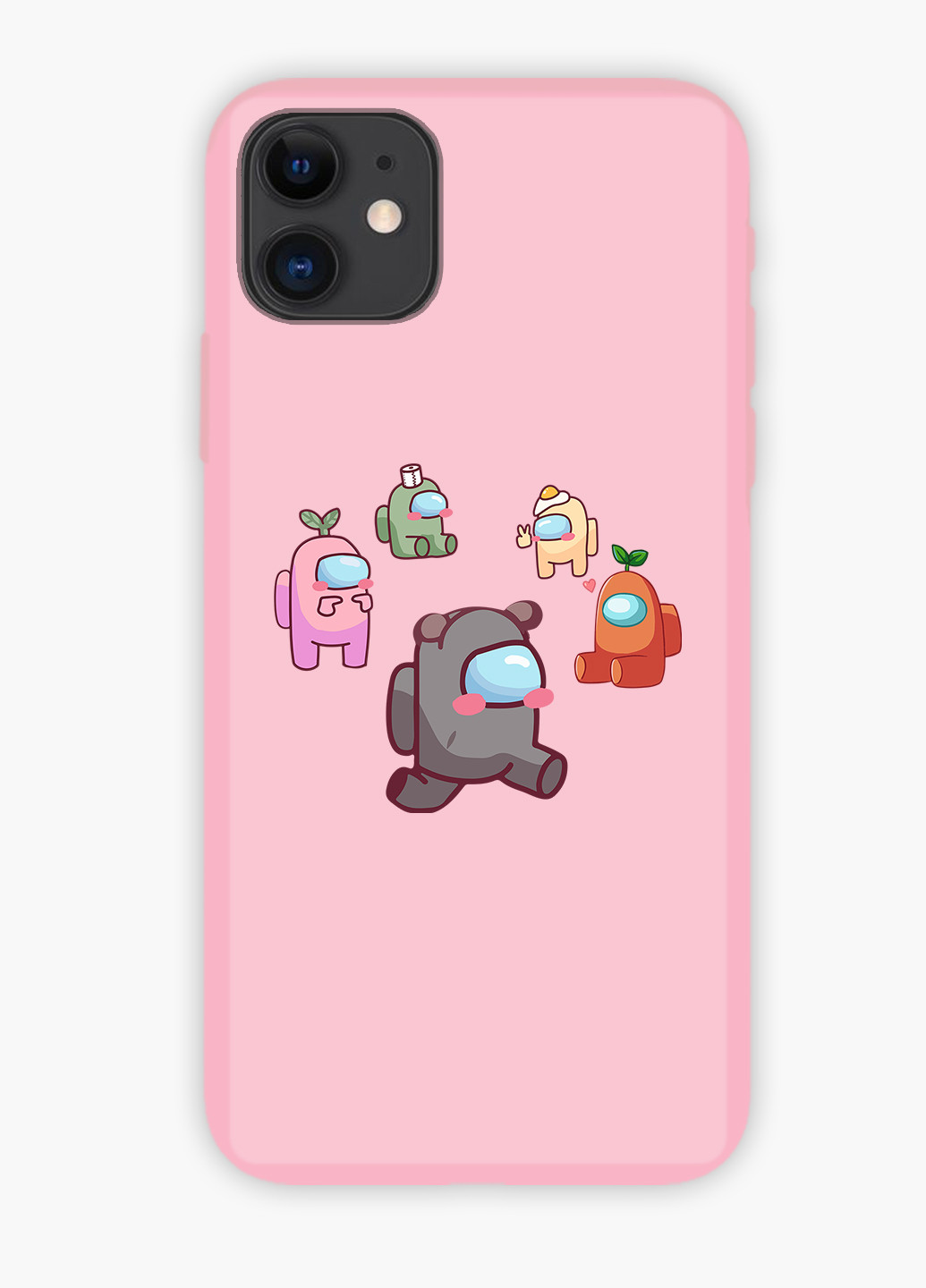 Чехол силиконовый Apple Iphone Xs Амонг Ас (Among Us) (8938-2407) MobiPrint (219556160)