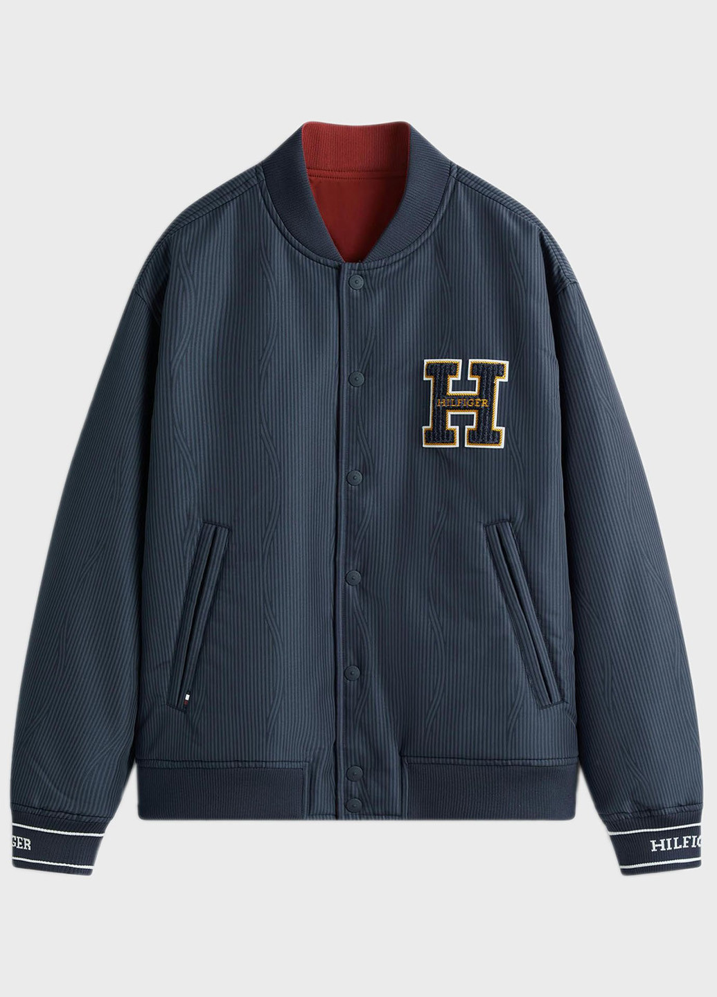 Бомбер Tommy Hilfiger на кнопках (347228281)