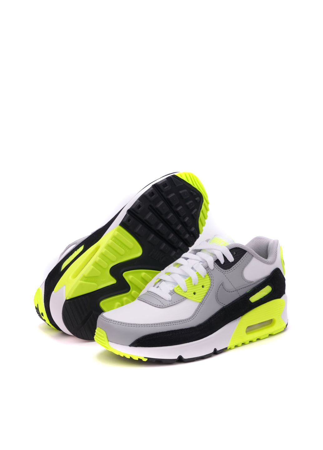 Белые всесезон кроссовки Nike Air Max 90 Ltr