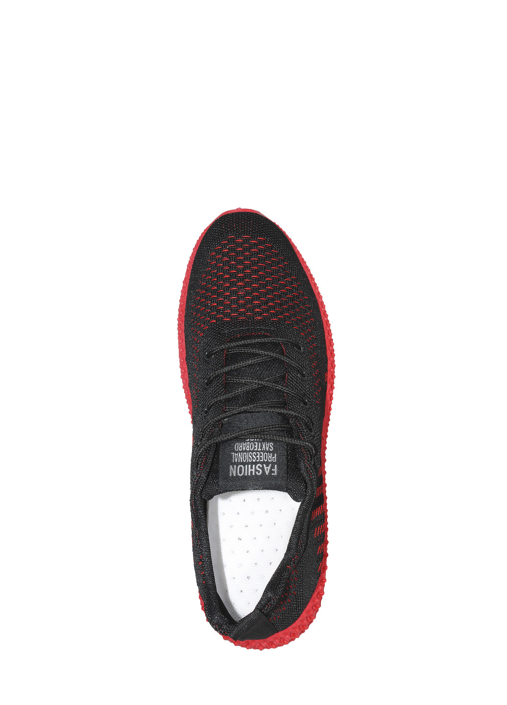 Чорні Осінні кросівки n75 black-red Ideal