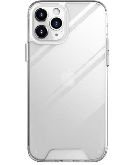 Противоударний Силиконовый Чехол Space Silicone Case для iPhone 13 Pro Прозрачный No Brand бесцветный