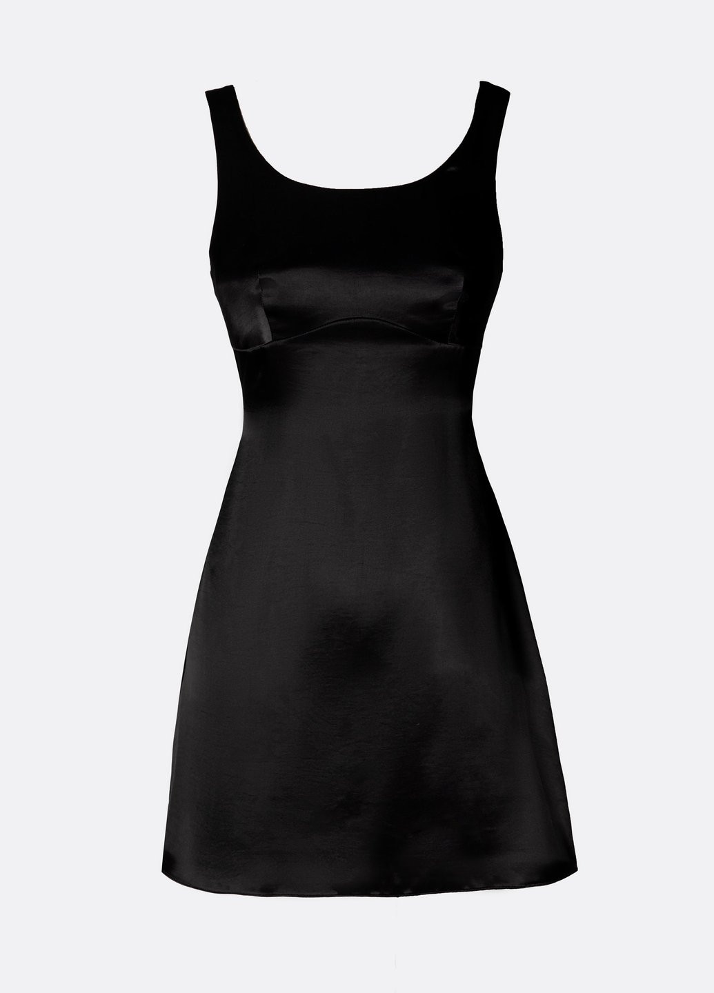 Черное коктейльное, кэжуал платье платье-майка Gepur однотонное