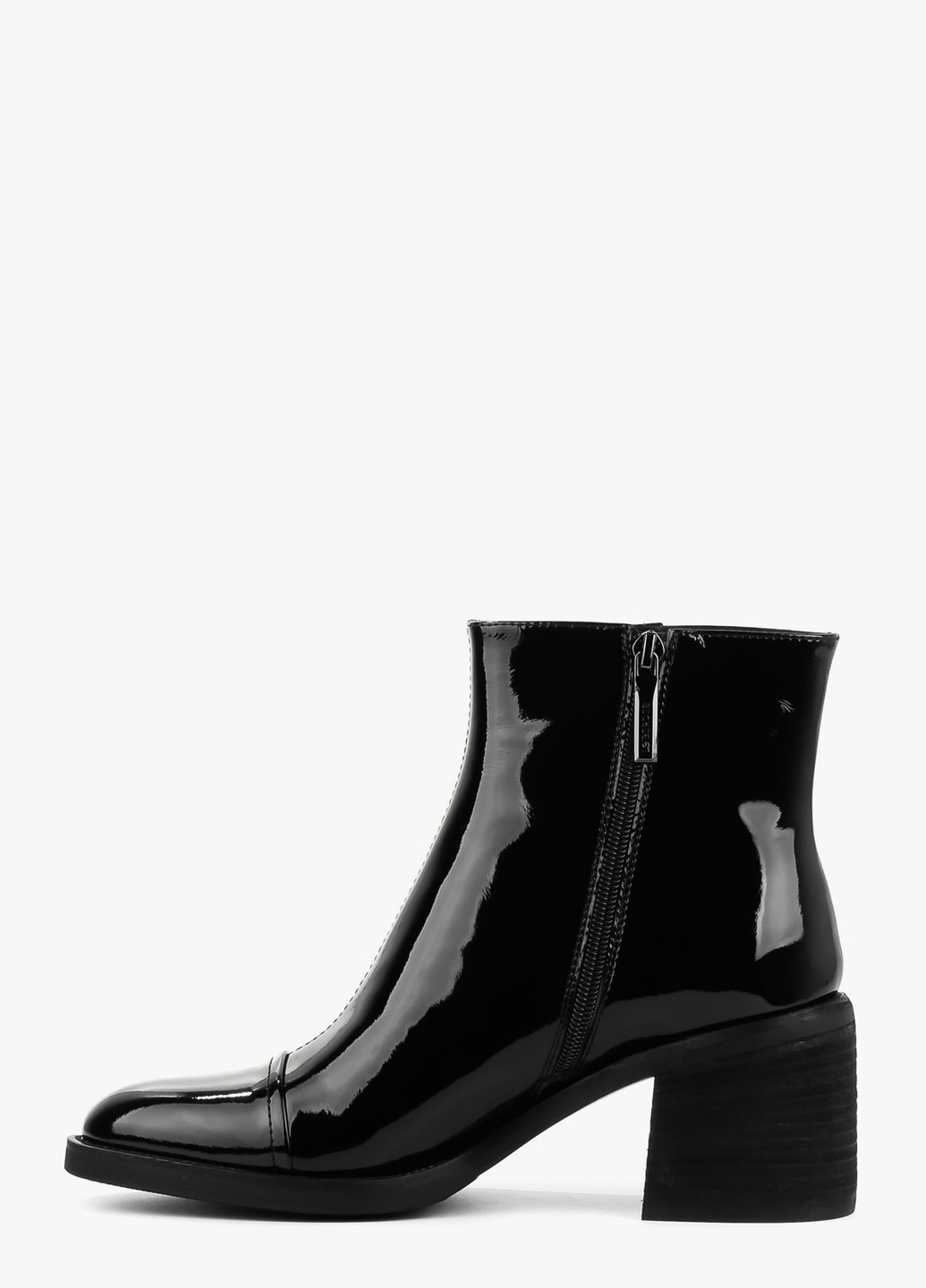 Черные демисезонная ботильоны Le'BERDES