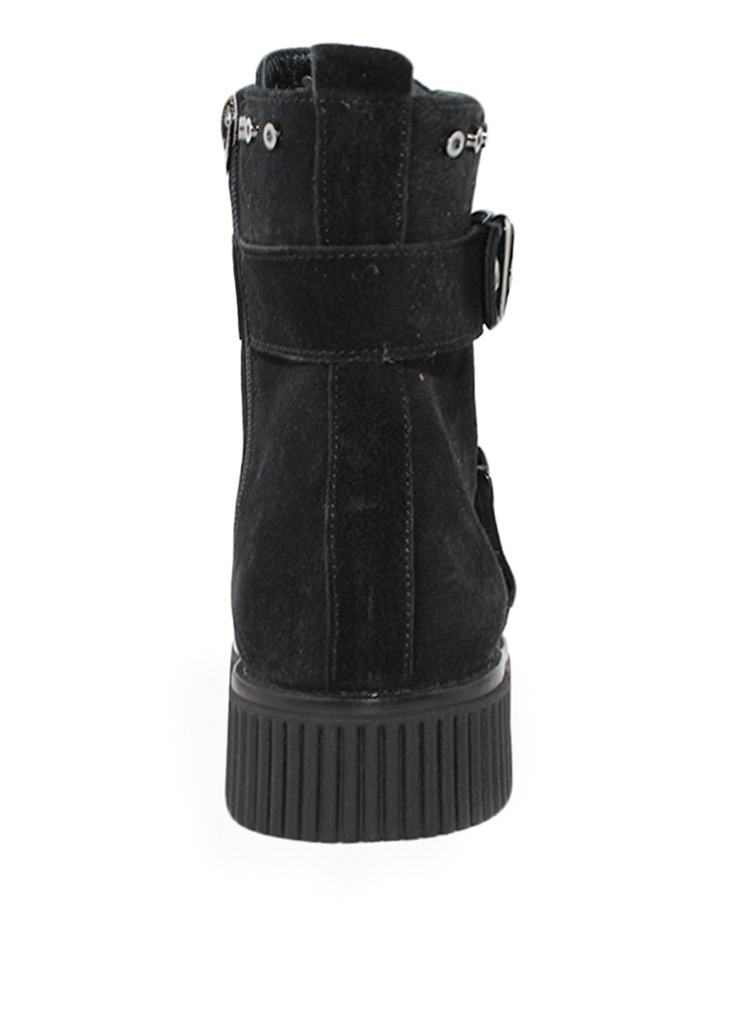 Осенние ботинки Wings с заклепками, с пряжкой из натуральной замши