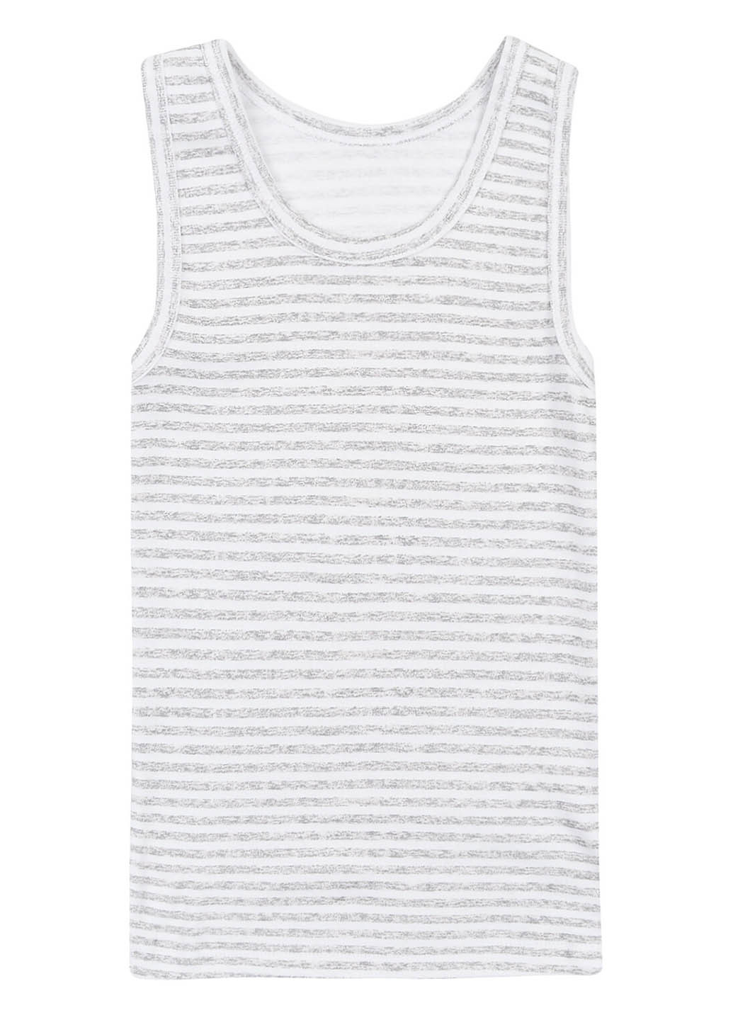 Молочный демисезонный комплект (майка, трусы) Фламинго