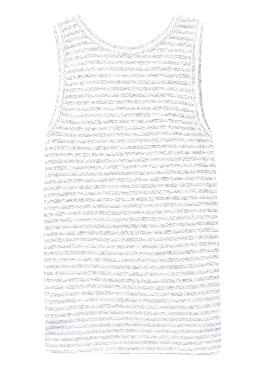 Молочный демисезонный комплект (майка, трусы) Фламинго