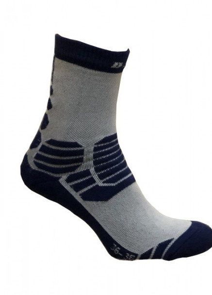Термошкарпетки Blue сірі з синім XS (36-38) BAFT track (240097998)