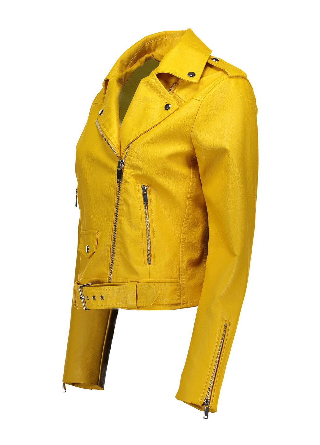 Желтая демисезонная куртка Piazza Italia