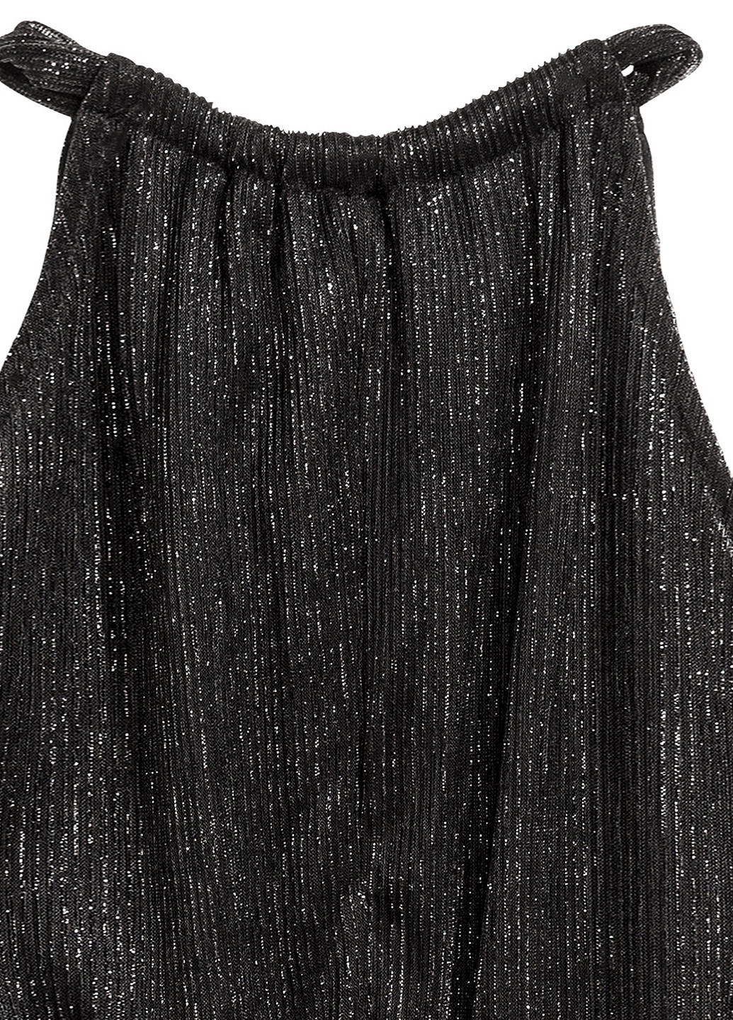 Черное кэжуал платье H&M однотонное