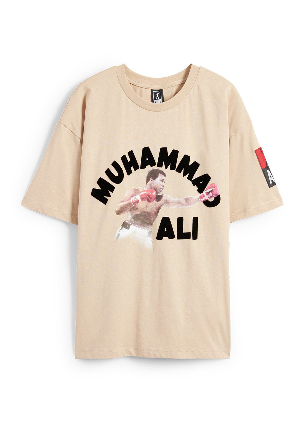 Бежева літня футболка C&A