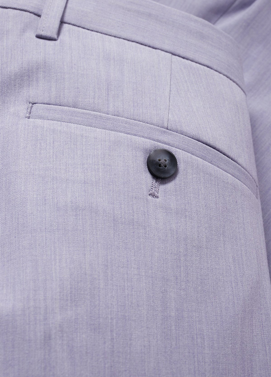 Сиреневые кэжуал демисезонные зауженные брюки C&A