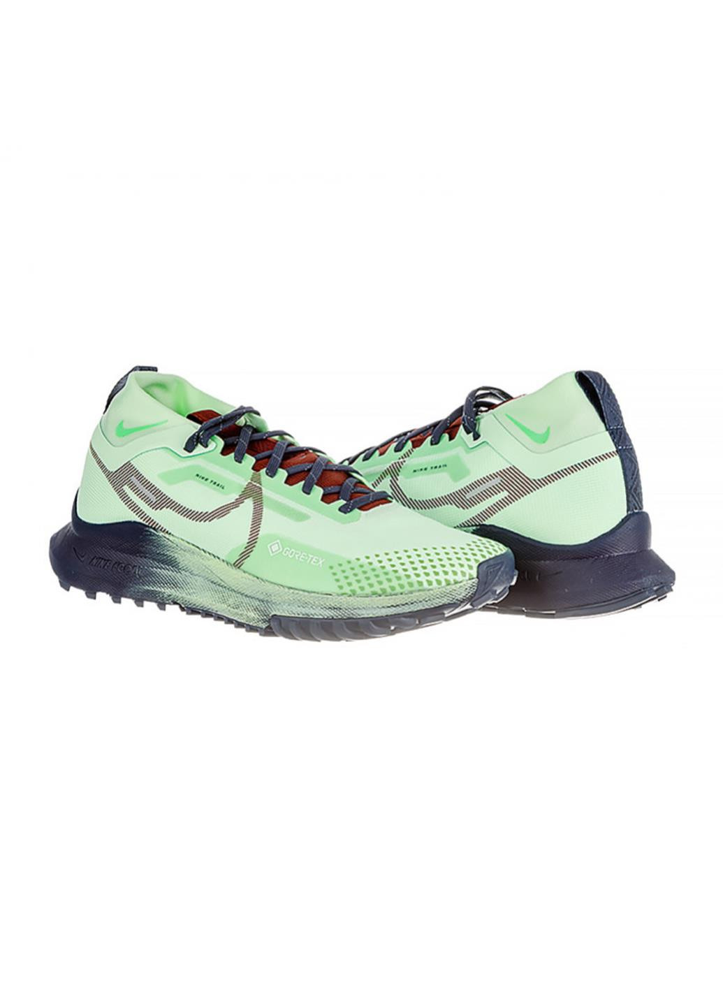 Салатові Осінні кроссовки dj7926-303 Nike Pegasus Trail 4 GORE-TEX