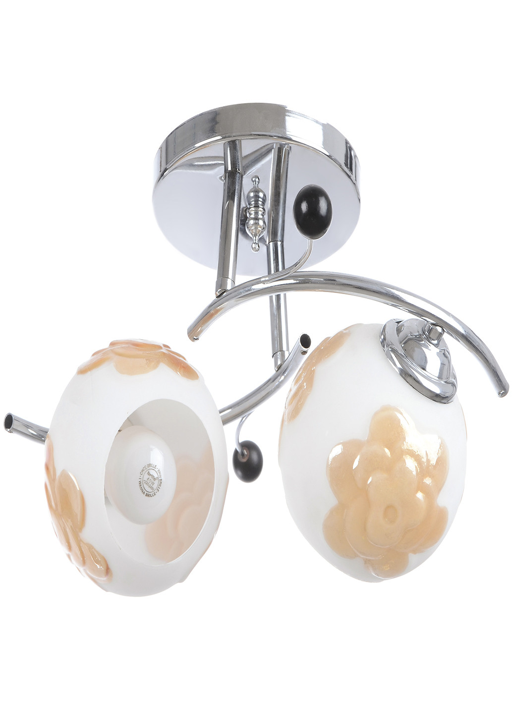 Люстра потолочная на 2 плафона LK-478S/2 E27 CH Brille (251290872)