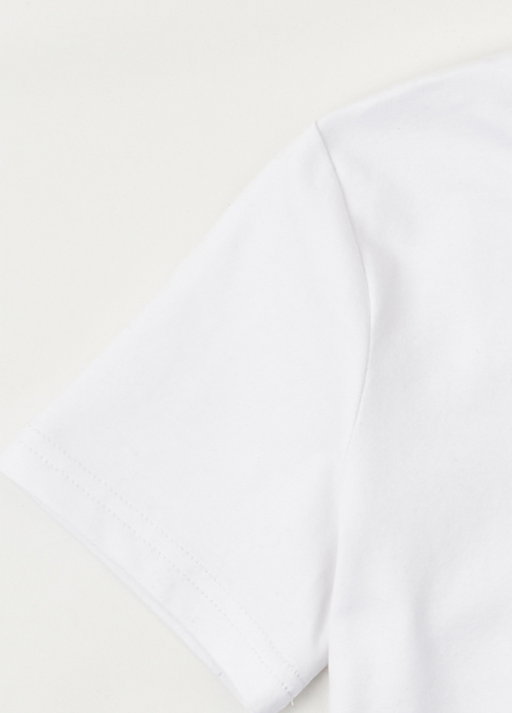 Біла літня футболка Garnamama