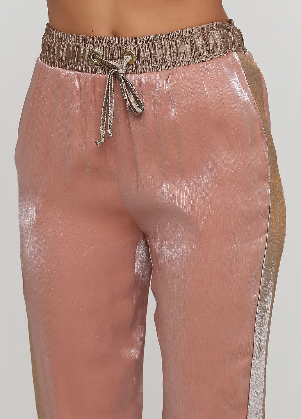 Персиковые спортивные демисезонные джоггеры брюки Zara