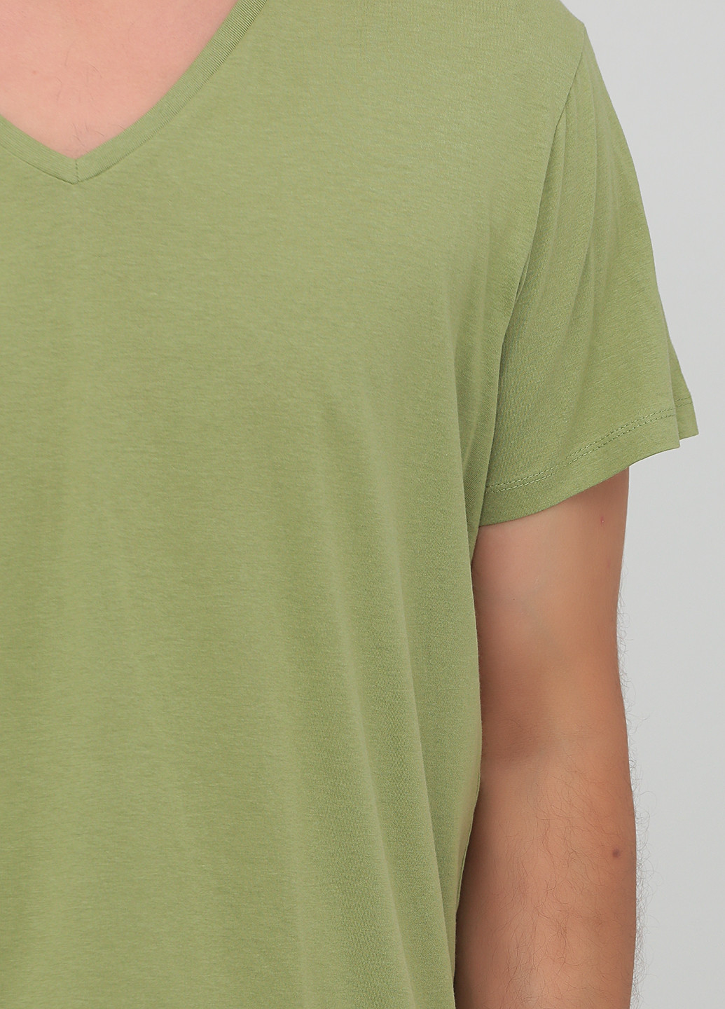 Оливковая футболка Primark