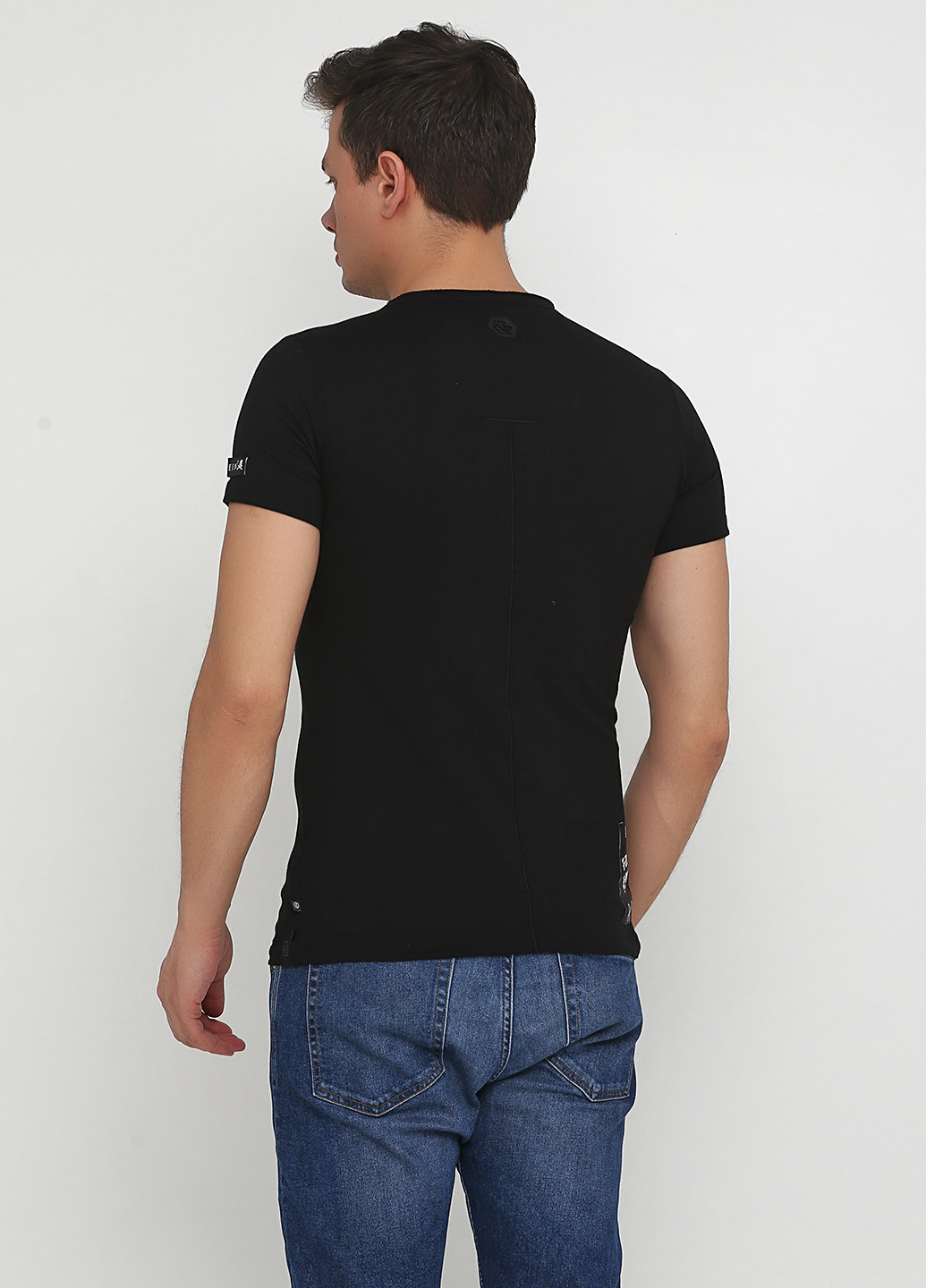 Чорна футболка з коротким рукавом Philipp Plein