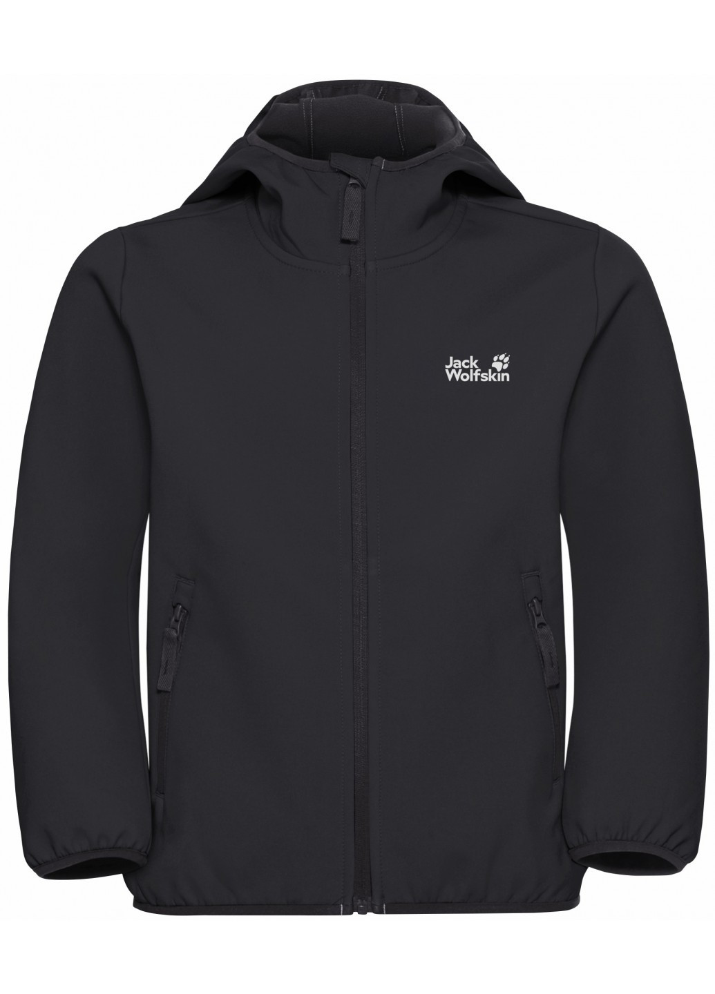 Черная демисезонная куртка Jack Wolfskin A61854_6000