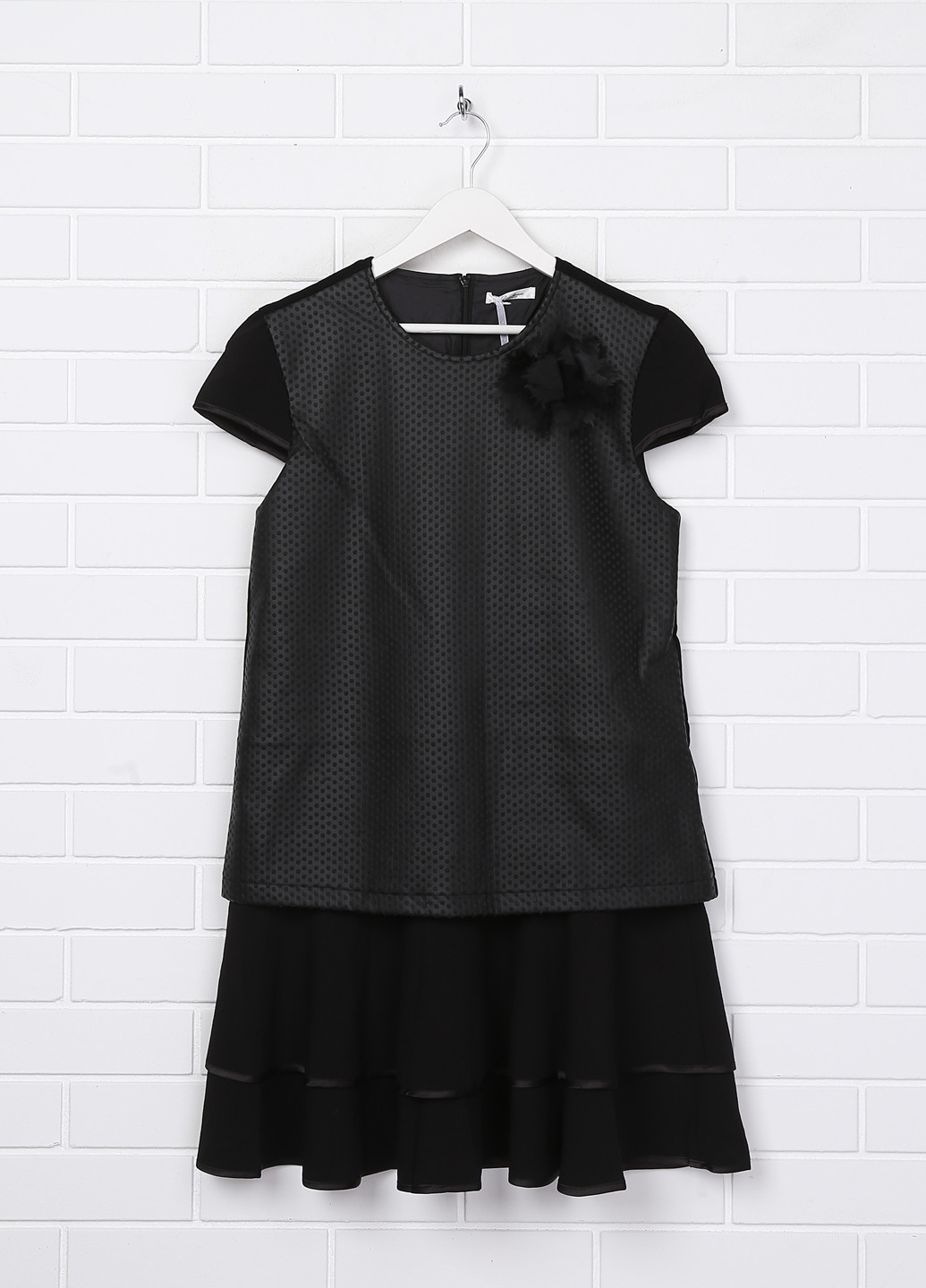 Чёрное платье Gaialuna (81834050)
