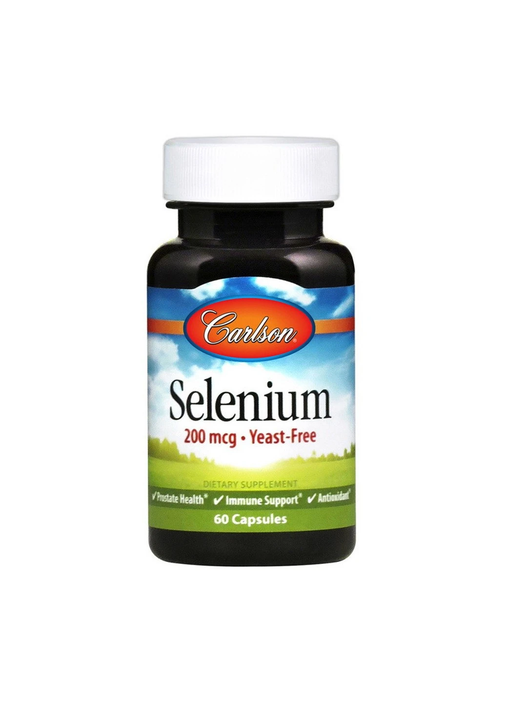 Селен Selenium 200 mcg (60 капс) карлсон лабс селениум Carlson Labs (255408073)